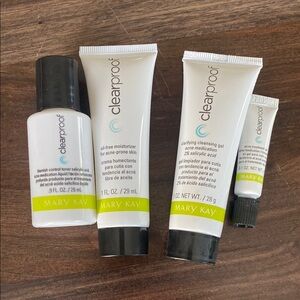 Mary Kay Acne & Blemish Skincare Collection White and Black